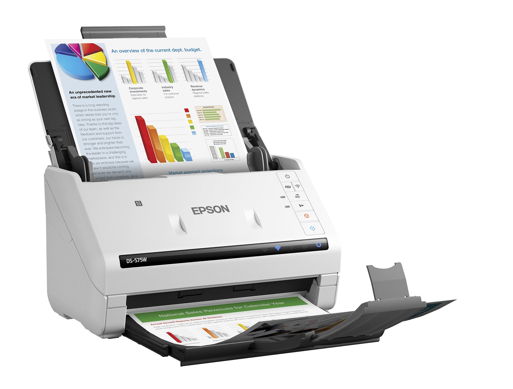 Amazon.com: Epson DS-575W Wireless Document Scanner: 35ppm, Twain